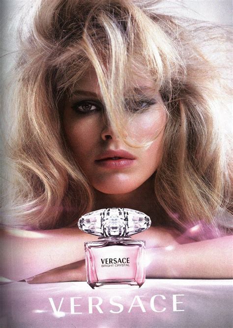 versace bright crystal advert model|Versace Bright Crystal perfume model.